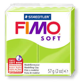 Pâte Fimo Soft, 57 g - Vert pomme