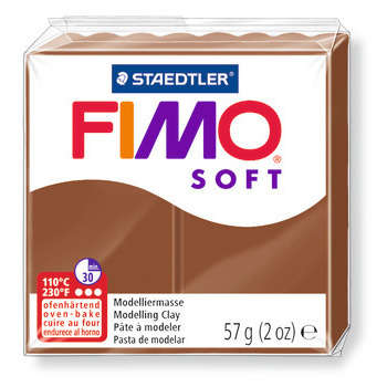 Pâte Fimo Soft, 57 g - Caramel