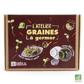 L'atelier graines à germer coffret 50 gr