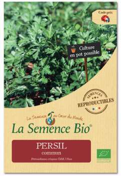 Graines potagères persil commun Bio en sachet
