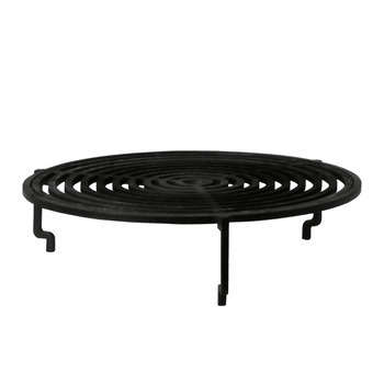 Grille de cuisson pour brasero 100 noire en acier
