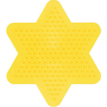 Petite plaque Midi - Etoile jaune
