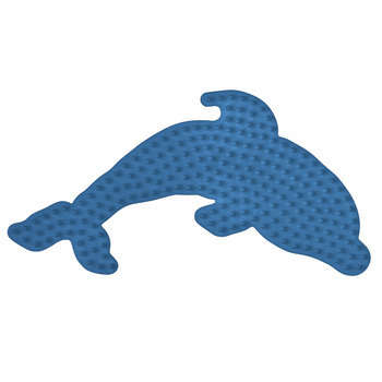 Petite plaque Midi - Dauphin bleu