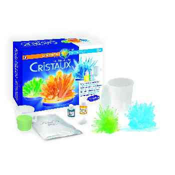 Kit scientifique - La chimie des cristaux