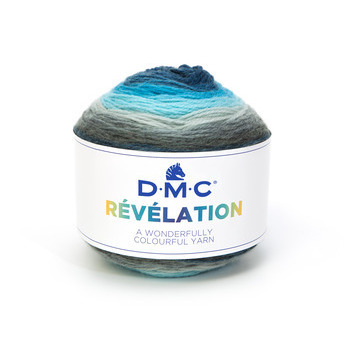 Pelote DMC Révélation en laine et acrylique colori