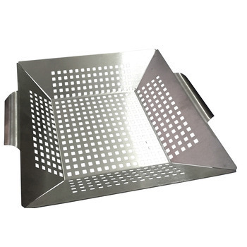 Panier de cuisson en inox : L34xl31cm