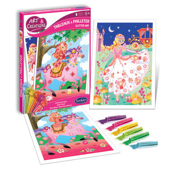 A&C - Tableaux à pailleter - Contes de fées