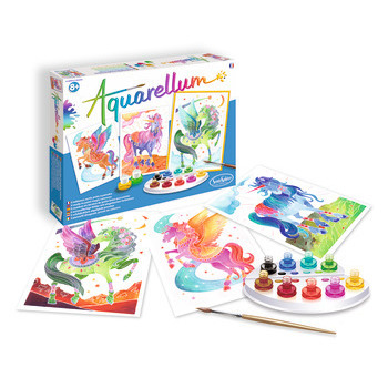 Aquarellum - Licornes et pégases