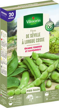 Graines de fève de Séville à Longue Cosse en sache