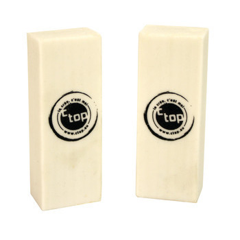 Gomme blanche 4,8 x 1,8 x 1,2 cm x 2 pcs