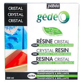 Kit résine Cristal bio 300ml
