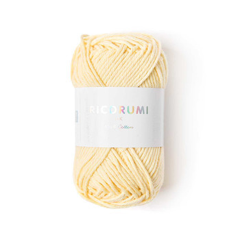 Pelote créative Ricorumi 100 % coton vanille - 57,