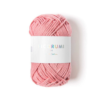 Pelote créative Ricorumi 100 % coton corail - 57,5