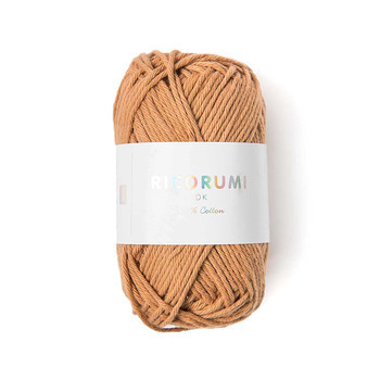 Pelote créative Ricorumi 100 % coton caramel - 57,
