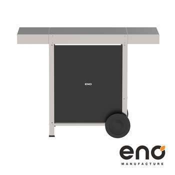 Eno chariot en inox pour plancha - cfi52