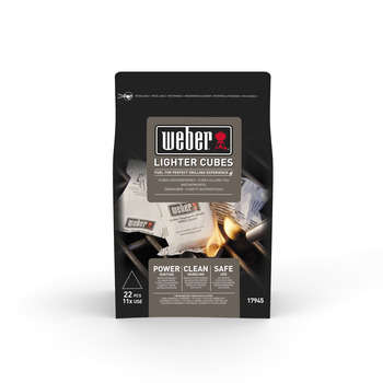 Cubes allume-feu pour barbecue blancs - boîte de 2