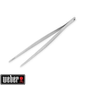 Pince de cuisine fine en inox - 30x11,3x2,1 cm