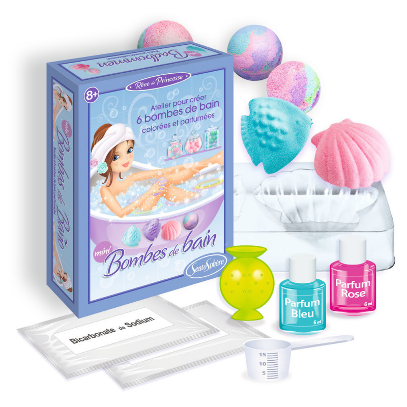 Jeu créatif DIY Mini bombes de bain