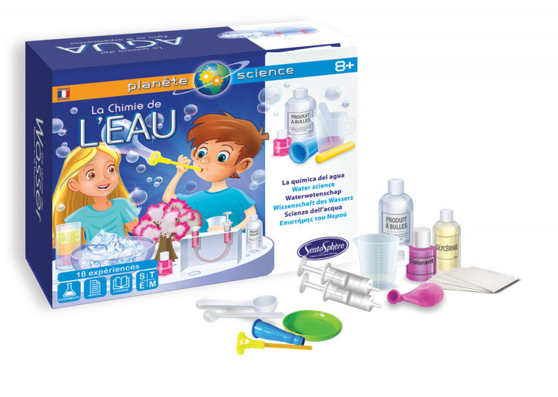 Jeu créatif La chimie de l'eau