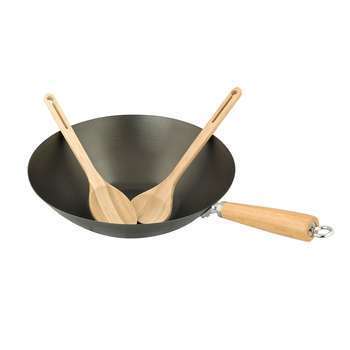 Wok pour barbecue Culinary Modular en inox noir -