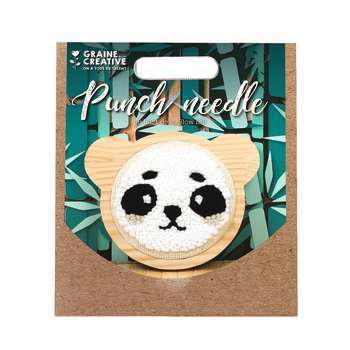 Kit Punch Needle panda D. 150mm