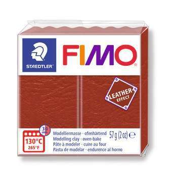 Pâte Fimo Effect cuir 57g rouille