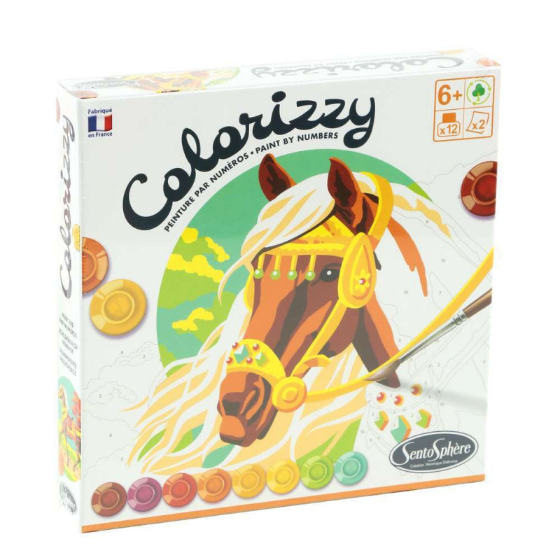 Jeu créatif Colorizzy : Chevaux