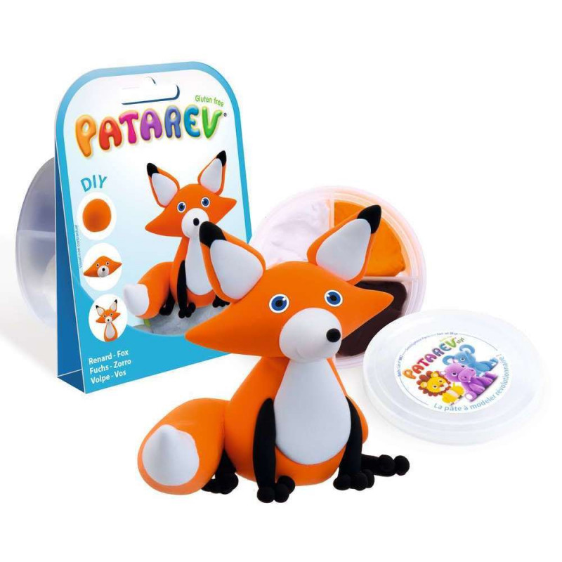 Kit de modelage Patarev - Pocket Renard à modeler