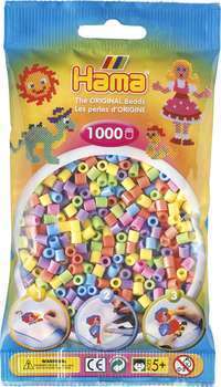 Sachet 1000 perles Midi: pastel