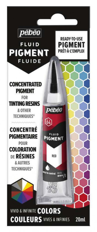 Fluid pigment 20ml rouge