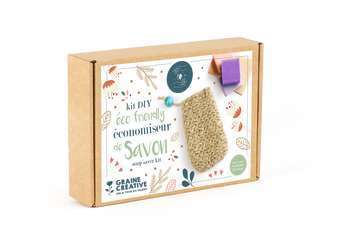 Kit économiseur savon : jute 20x5x14cm