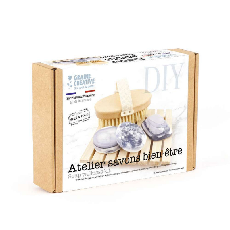 Coffret atelier savon bien-être