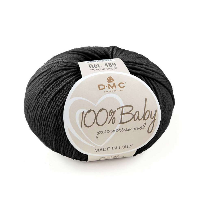 Pelote 100 % Baby en laine mérinos pour aiguilles