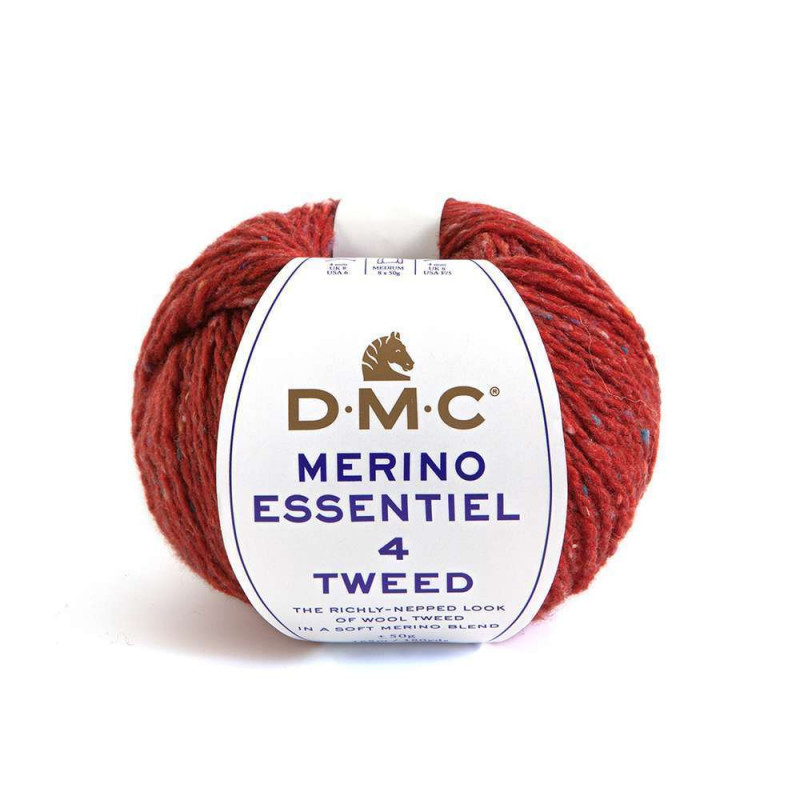 Pelote Merino Essentiel Tweed laine mérinos colori
