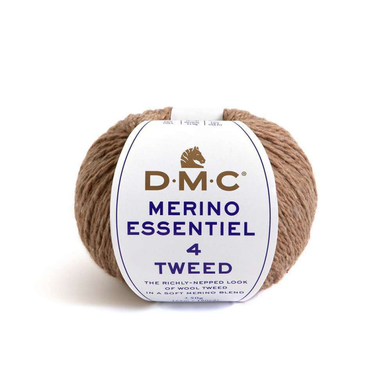 Pelote Merino Essentiel Tweed laine mérinos colori