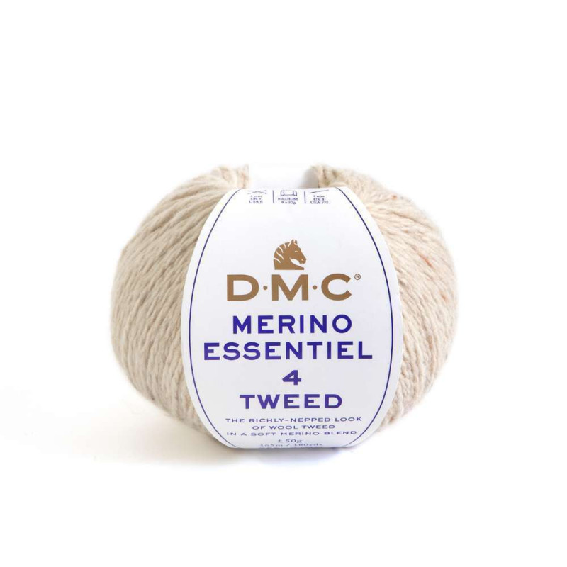 DMC Merinos 4 Tweed - Pelote  - N°911