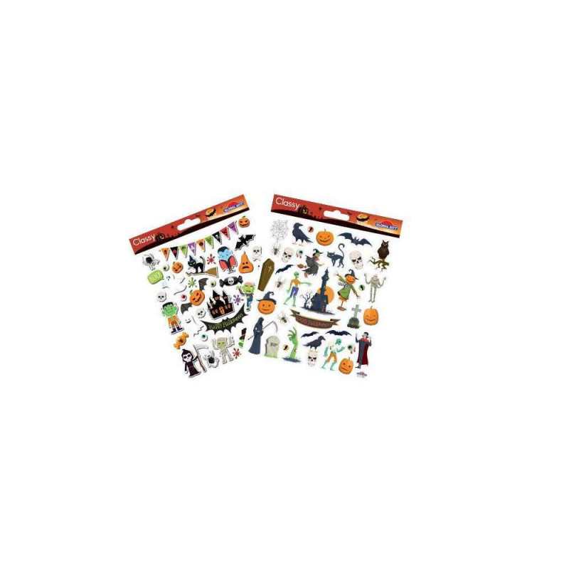 Stickers Classy Halloween 15x17cm