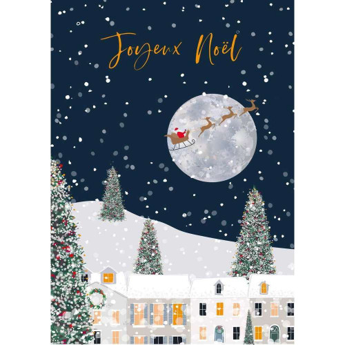 8 cartes de vux doubles Noël, Belly Button, color