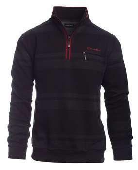 Pull Camionneur Raye Noir M