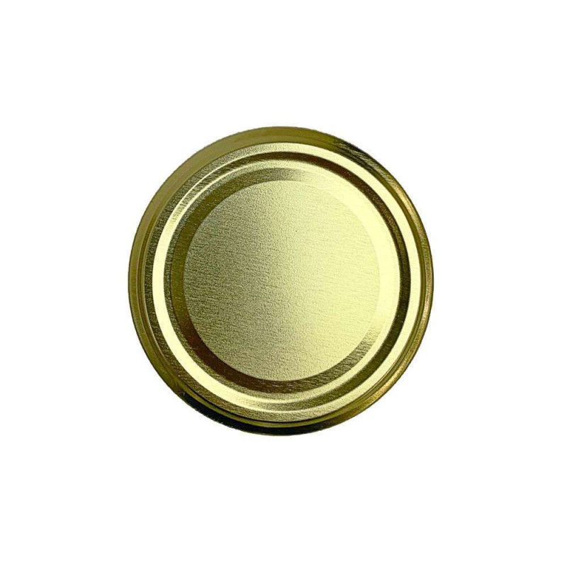 Capsule métallique miel : or, d.82mm, x10