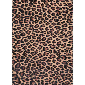 Feuille Décopatch 207 - Marron avec motifs