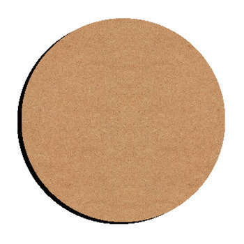 Forme en médium - Rond Ø 18 cm