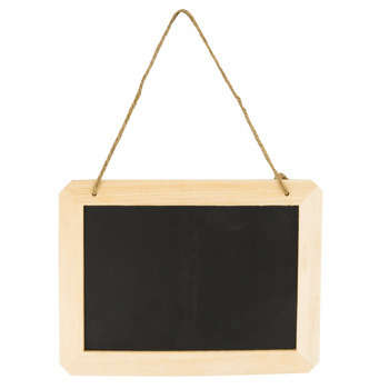 Ardoise rectangle à suspendre 25x18,5 cm