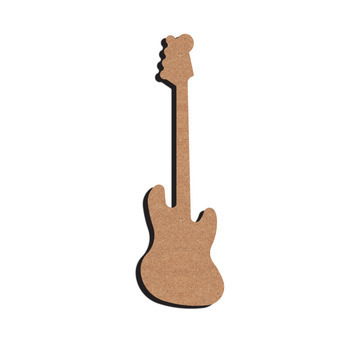 Forme en médium - Guitare 21x7cm