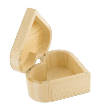 Boîte cur en bois 13 cm