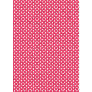 Feuille Décopatch 660 - rose foncé à motifs