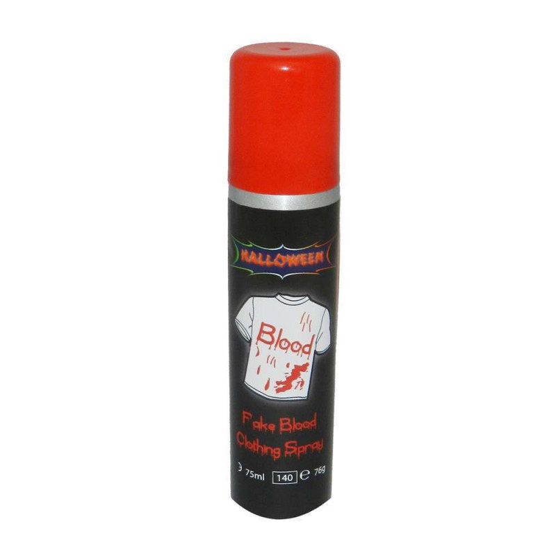 Bombe sang spray textile 75ml - coloris rouge