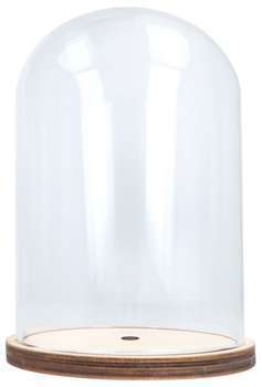 Cloche en verre 15x11cm