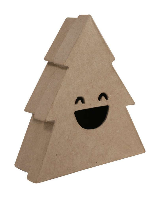 Boîte sapin sourire M