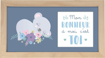 Cadre maison Mon bonheur c'est toi
